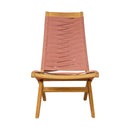  Zuo Rova 704178 Lounge Chair - Terracotta IMAGE 8
