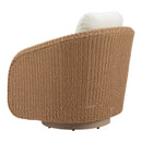  Zuo Solara 704176 Swivel Chair - Ivory IMAGE 7