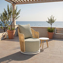 Zuo Lanai 704174 Swivel Chair - Multicolor IMAGE 3