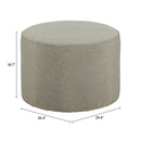  Zuo Moxy 704171 Ottoman - Green IMAGE 7