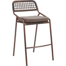  Zuo Rio 704170 Set of 2 Barstool - Brown IMAGE 1
