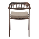  Zuo Rio 704168 Set of 2 Dining Chair - Brown IMAGE 2