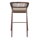  Zuo Skye 704166 Set of 2 Barstool - Brown IMAGE 8