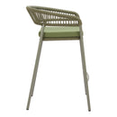  Zuo Skye 704165 Set of 2 Barstool - Green IMAGE 3