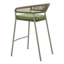  Zuo Skye 704165 Set of 2 Barstool - Green IMAGE 4