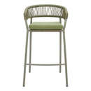  Zuo Skye 704165 Set of 2 Barstool - Green IMAGE 5