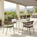  Zuo Skye 704164 Set of 2 Dining Chair - Brown IMAGE 10