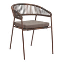  Zuo Skye 704164 Set of 2 Dining Chair - Brown IMAGE 1