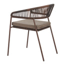  Zuo Skye 704164 Set of 2 Dining Chair - Brown IMAGE 2