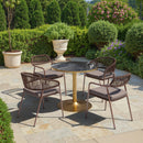  Zuo Skye 704164 Set of 2 Dining Chair - Brown IMAGE 5