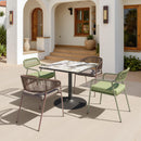  Zuo Skye 704164 Set of 2 Dining Chair - Brown IMAGE 7