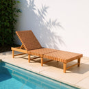  Zuo Breath 704162 Chaise Lounge - Brown IMAGE 10