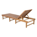  Zuo Breath 704162 Chaise Lounge - Brown IMAGE 13