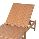  Zuo Breath 704162 Chaise Lounge - Brown IMAGE 14
