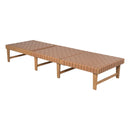  Zuo Breath 704162 Chaise Lounge - Brown IMAGE 1