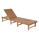  Zuo Breath 704162 Chaise Lounge - Brown IMAGE 2