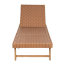  Zuo Breath 704162 Chaise Lounge - Brown IMAGE 8