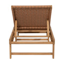  Zuo Breath 704162 Chaise Lounge - Brown IMAGE 9