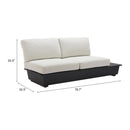  Zuo Tien 704160 RHF Loveseat - Beige IMAGE 13