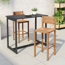  Zuo Iska 704158 Set of 2 Barstool - Natural IMAGE 10