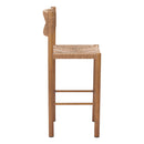  Zuo Iska 704158 Set of 2 Barstool - Natural IMAGE 5