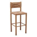  Zuo Iska 704158 Set of 2 Barstool - Natural IMAGE 8
