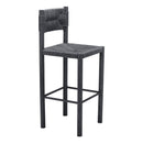  Zuo Iska 704157 Set of 2 Barstool - Black IMAGE 1