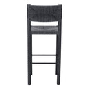  Zuo Iska 704157 Set of 2 Barstool - Black IMAGE 2