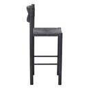  Zuo Iska 704157 Set of 2 Barstool - Black IMAGE 5