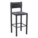  Zuo Iska 704157 Set of 2 Barstool - Black IMAGE 7