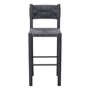 Zuo Iska 704157 Set of 2 Barstool - Black IMAGE 8