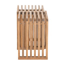  Zuo Riviera 704155 Set of 2 Extendable Stool - Natural IMAGE 2