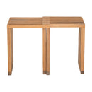  Zuo Riviera 704155 Set of 2 Extendable Stool - Natural IMAGE 5