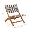  Zuo Sunshine 704153 Lounge Chair - Multicolor IMAGE 9