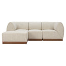  Zuo Christy 704147 Corner Chair - Beige IMAGE 14
