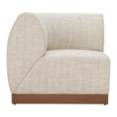  Zuo Christy 704147 Corner Chair - Beige IMAGE 7