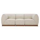  Zuo Christy 704146 Armless Chair - Beige IMAGE 10