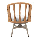  Zuo Safal 704142 Swivel Dining Chair - Multicolor IMAGE 11
