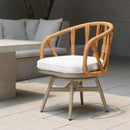  Zuo Safal 704142 Swivel Dining Chair - Multicolor IMAGE 7
