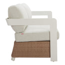  Zuo Gelo 704135 Sofa - White/Brown IMAGE 5