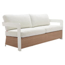  Zuo Gelo 704135 Sofa - White/Brown IMAGE 6