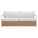  Zuo Gelo 704135 Sofa - White/Brown IMAGE 8