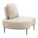  Zuo Ruhe 704124 Accent Chair - Beige IMAGE 4
