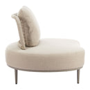  Zuo Ruhe 704124 Accent Chair - Beige IMAGE 6