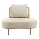  Zuo Ruhe 704124 Accent Chair - Beige IMAGE 8