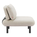  Zuo Aperto 704122 Accent Chair - Beige IMAGE 7