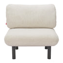  Zuo Aperto 704122 Accent Chair - Beige IMAGE 8