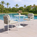  Zuo Aite 704121 Set of 2 Dining Chair - Beige IMAGE 12