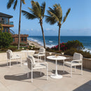  Zuo Aite 704121 Set of 2 Dining Chair - Beige IMAGE 7