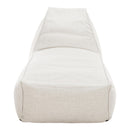  Zuo Kalm 704117 Chaise Lounge - Beige IMAGE 9